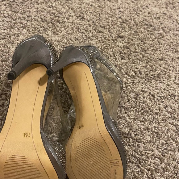 High heel shoes with rhinestone size 7.5 Brand new - Picture 3 of 6